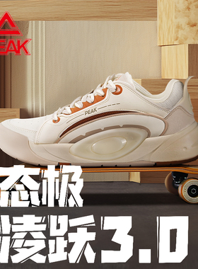 匹克态极凌跃3.0男女板鞋冬新款经典潮流百搭防滑休闲鞋ET44387B