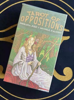 Tarot of Oppositions 对立塔罗英文卡牌游戏12*7cm对立面塔罗牌