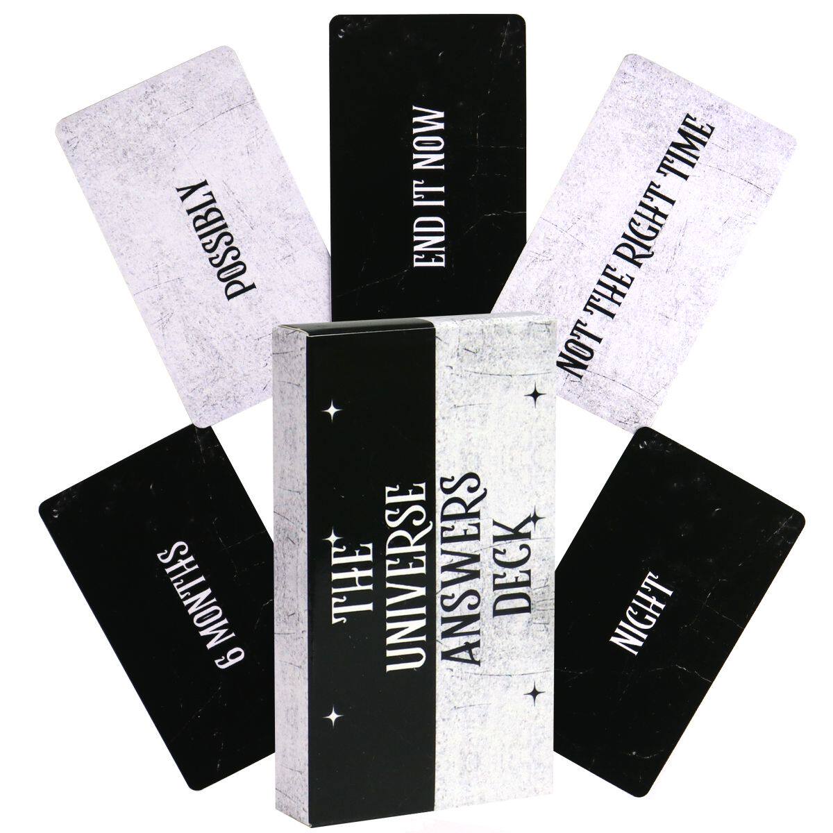 宇宙答案神谕卡 The Universe Answers讯息字卡44张 10.3*6cm