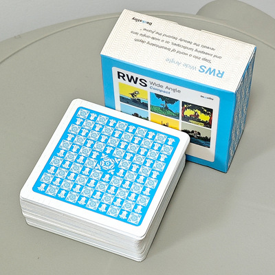 全景广角塔罗牌 RWS Wide Angle 78张方形卡牌 +2张黑白边框卡