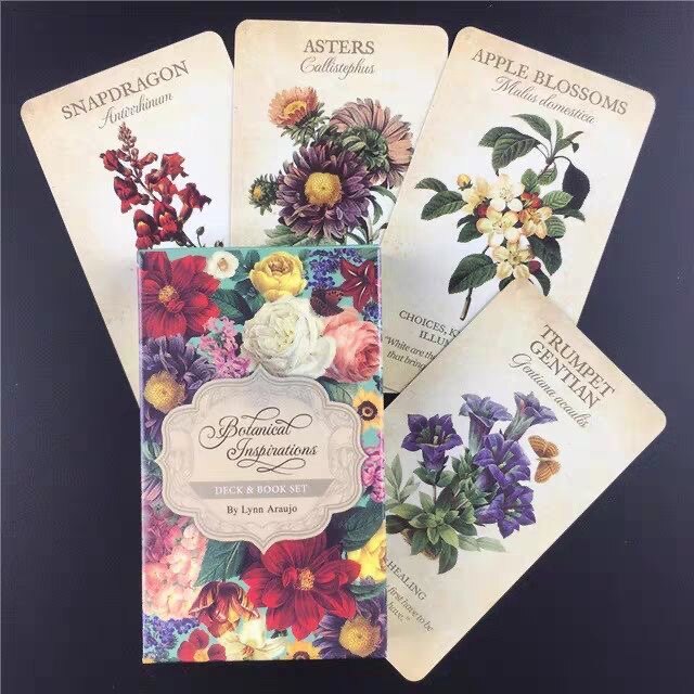 植物的启示卡神谕卡 有中文翻译Botanical Inspirations Deck