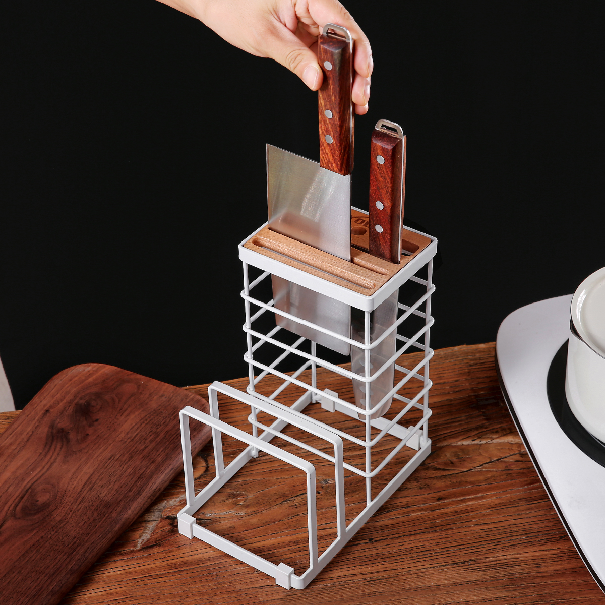 刀架沥水架刀具置物架砧板菜板架