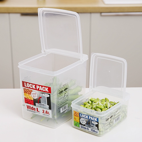 Японский импортный ящик для хранения, пластиковая коробка для хранения