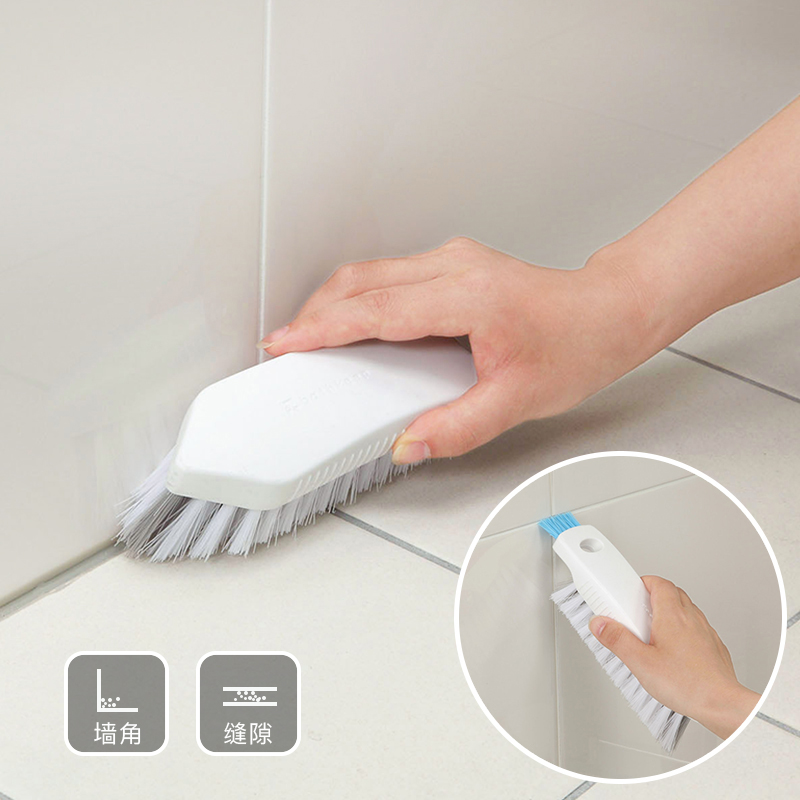 aisen两用墙角卫浴除污垢刷子