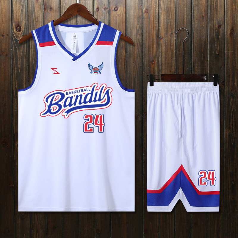 美式篮球服套装男定制比赛订做儿童训练服篮球衣运动队服印字背心