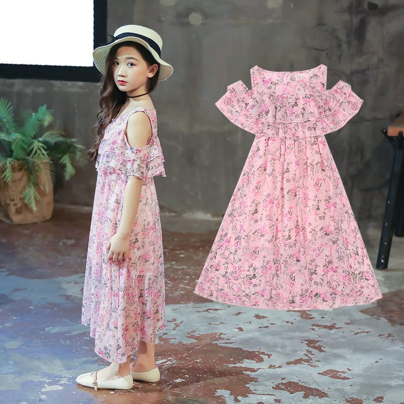 12月01日最新优惠大女童夏季2019新款韩版沙滩裙子