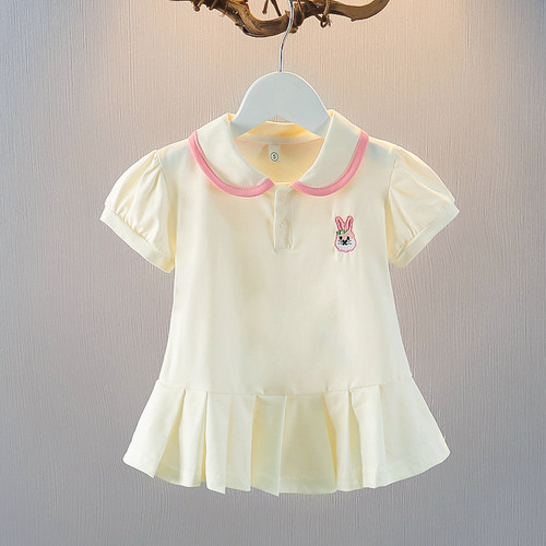 女童夏季POLO裙衫可爱休闲