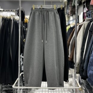 男立体压褶宽松弯刀阔腿长裤 纯色休闲卫裤 9393 新款 CYC潮牌26春季