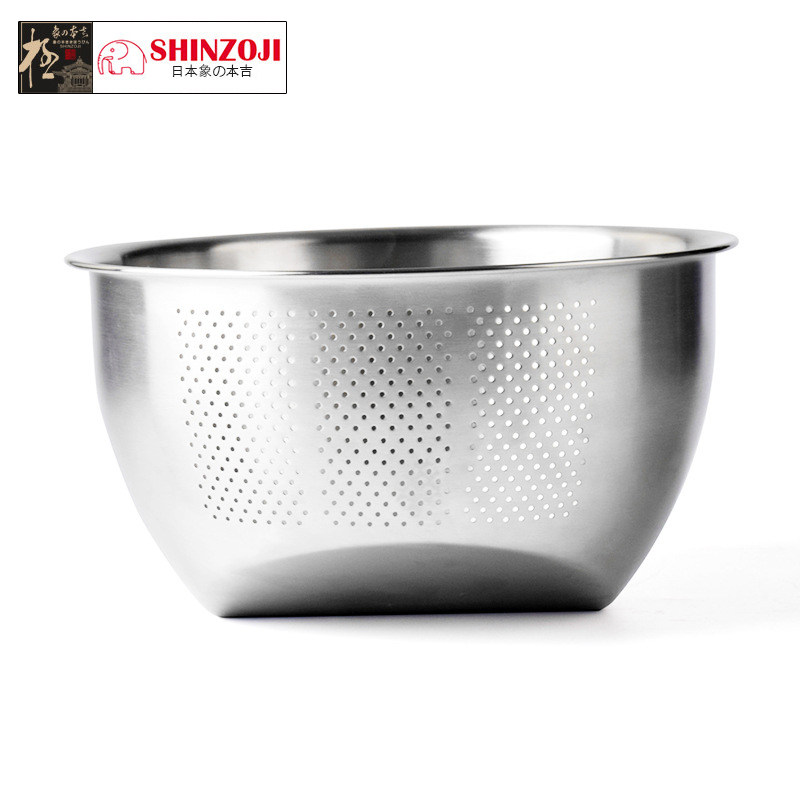 象本吉304不鏽鋼洗菜盆瀝水籃洗水果家用廚房多功能洗米篩淘米籃在類目 餐飲具, 餐具, 果盆/果盤/果籃中 - 來自Buy2taobao.com提供專業的淘寶代購服務