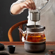 日式 自动煮茶壶耐热玻璃烧水壶小型电热泡茶器专用一体恒温煮茶炉