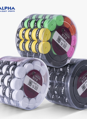 ALPHA阿尔法网球拍TG300手胶羽毛球拍TG350吸汗带干粘性防滑手柄