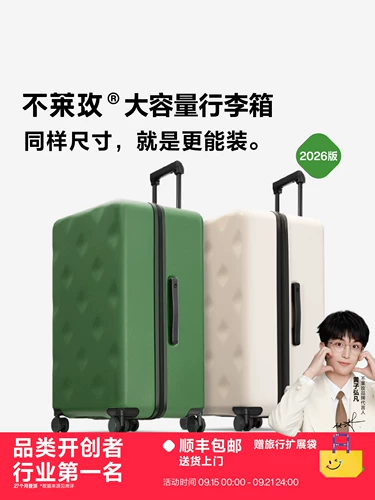 Вместительный и большой чемодан