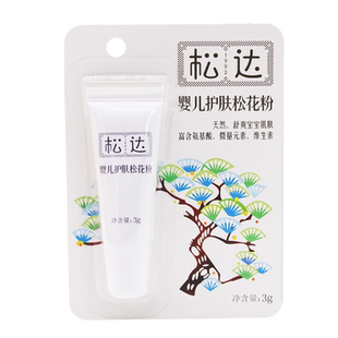 松达松花粉婴儿爽身粉痱子粉无滑石粉婴儿护肤山茶油小样试用装