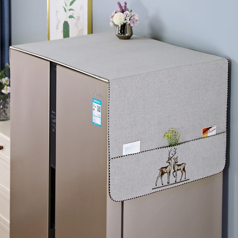 大懒猴冰箱顶盖布简约现代