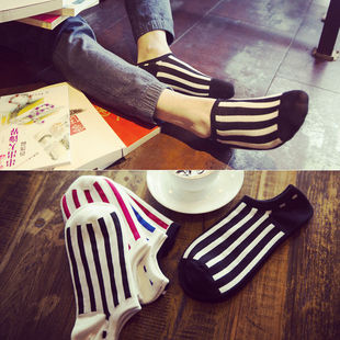 袜子 潮流短袜子男春夏船袜秋冬加厚棉袜运动男士 5双袜子男韩版