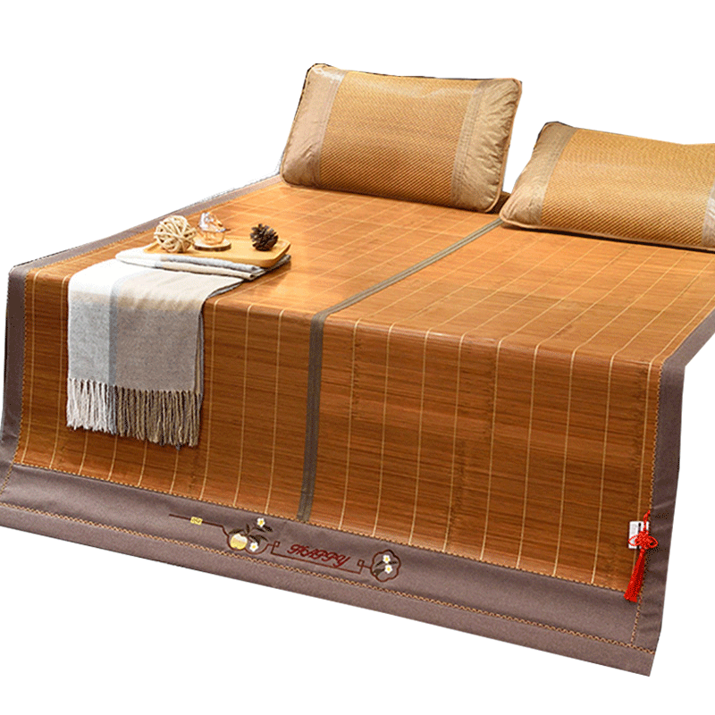 源头厂家凉席竹席折叠光滑