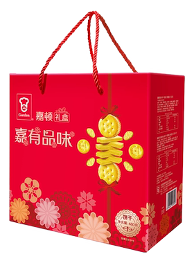 嘉顿饼干威化礼盒零食