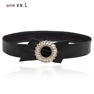 百搭时尚真皮宽腰带女高级感配裙子毛衣大衣装饰腰封皮带2024新款