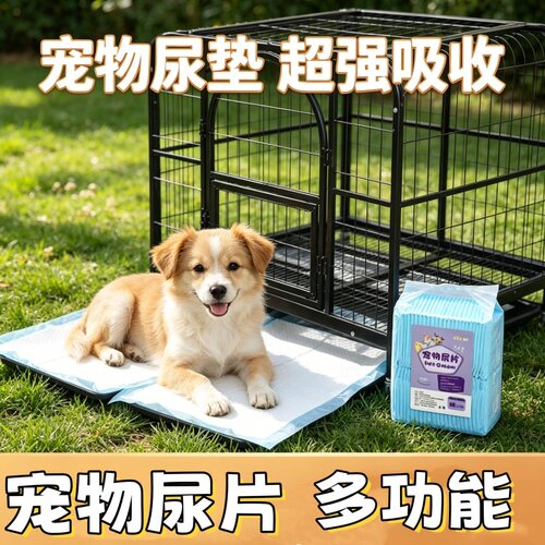 吸水王狗尿垫训导尿片加厚防漏除臭瞬吸隔尿垫宠物尿不湿厕所