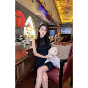 欧美时尚蕾丝拼接绷带连衣裙