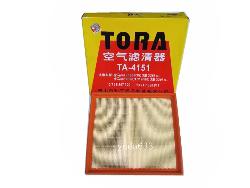豹王4151宝马116118空气滤芯