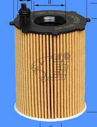 豹王滤清器to-5084适配13款标致308 1.6t 机油滤芯 机滤