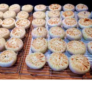 永康特产手工美食雪菜饼梅干菜肉麦饼早餐10个装江浙沪顺丰包邮