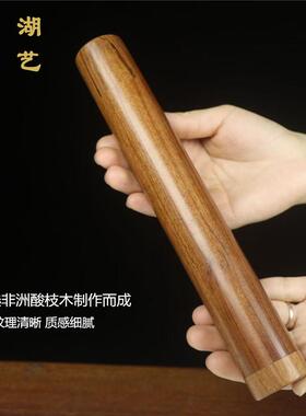 黑檀木镶嵌贝壳便携香盒套装