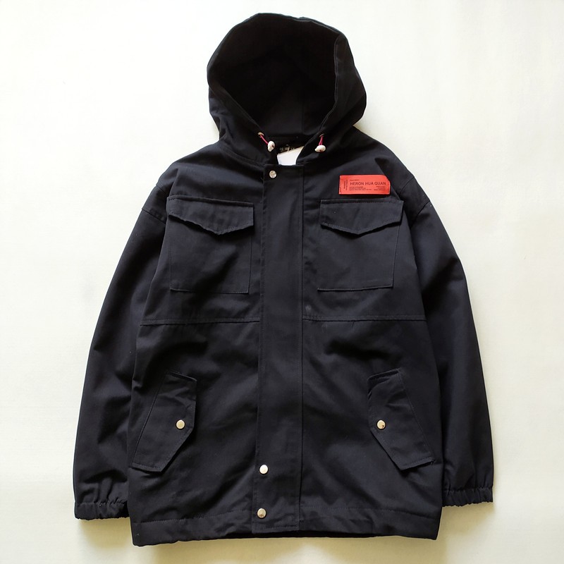 连帽春秋宽松大版包邮