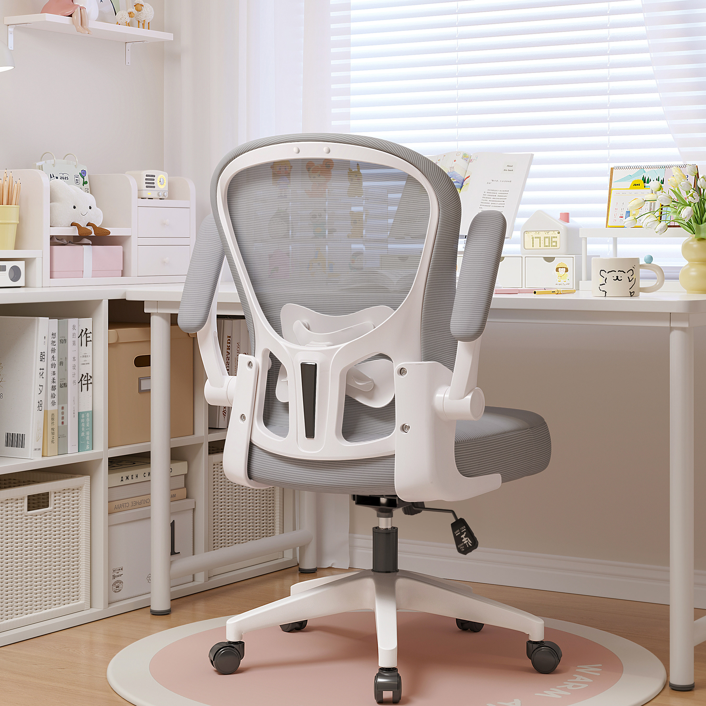 学习椅子久坐舒适初高中青少年学生家用专用写字椅办公座椅