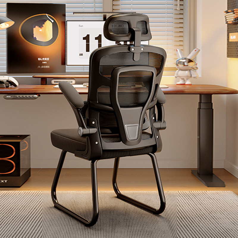 电脑椅子舒服久坐家用办公座椅人体工学电竞卧室大学生卧室靠背椅