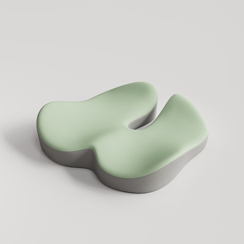 坐垫办公室久坐不累护腰尾椎坐垫学生教室座椅垫高弹乳胶美臀坐垫