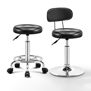 吧台椅家用靠背凳子酒吧凳美容椅子旋转升降吧椅高脚圆凳酒吧椅