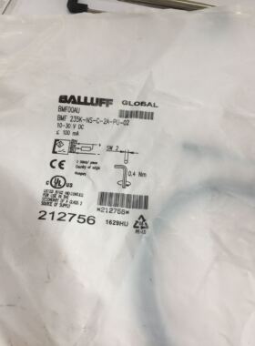 巴鲁夫BALLUFF传感器 BMF235K-NS-C-2A-PU-02-10-30 v DC 现货