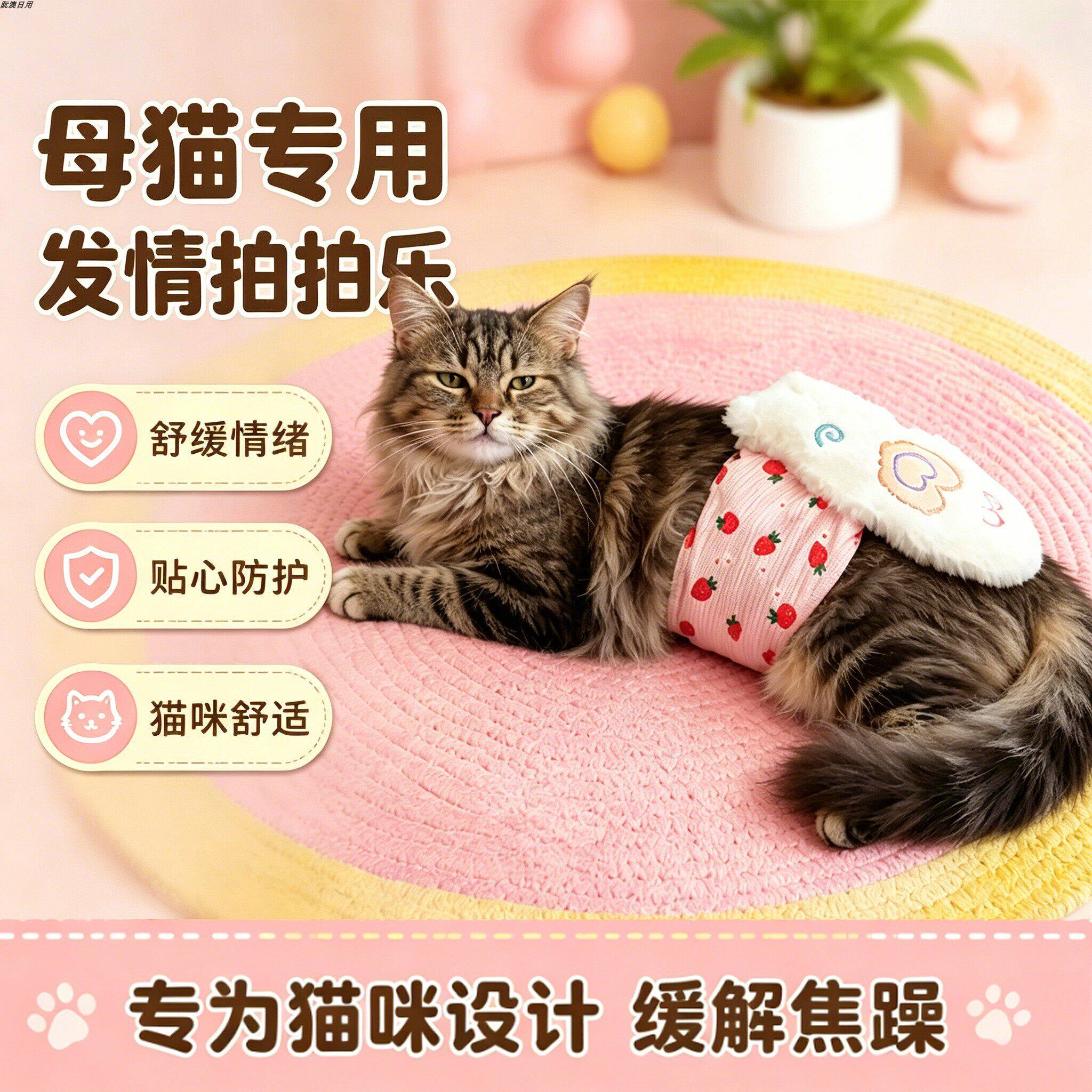 缅因猫专用母猫发情玩具自慰器发情期小猫安慰安抚安慰棒缓解拍打