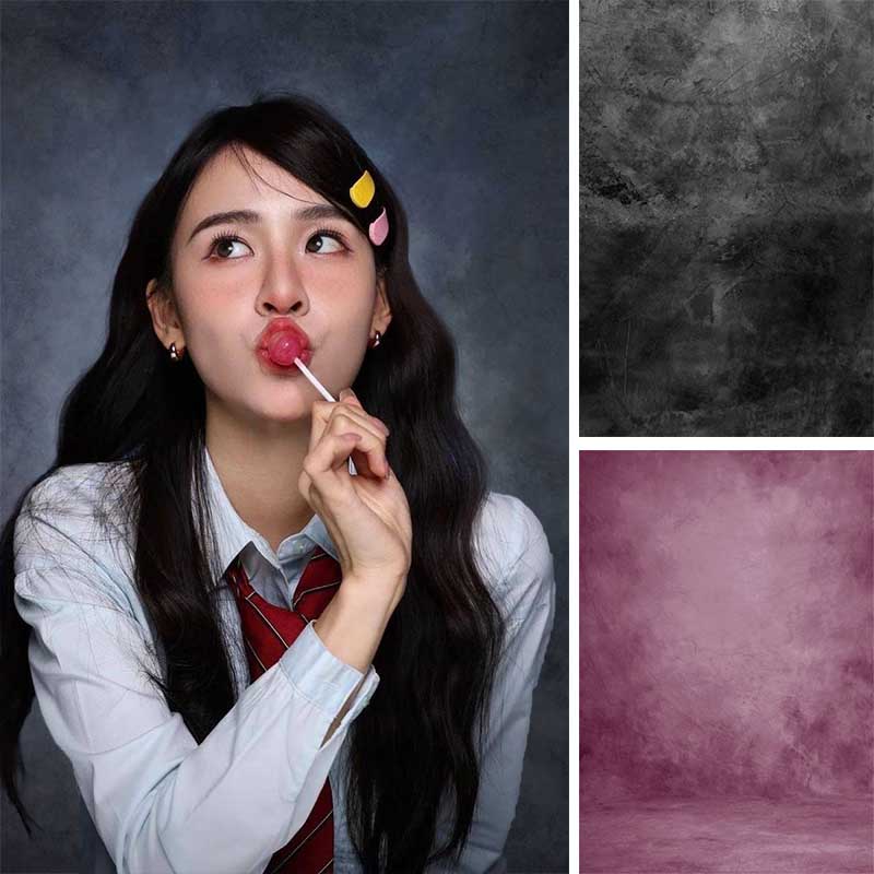 高级感学生毕业照油画风证件照