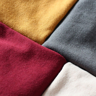 定制245g重磅美棉粗织阿美咔叽硬朗质感狂放日式 宽松不透T恤 短袖