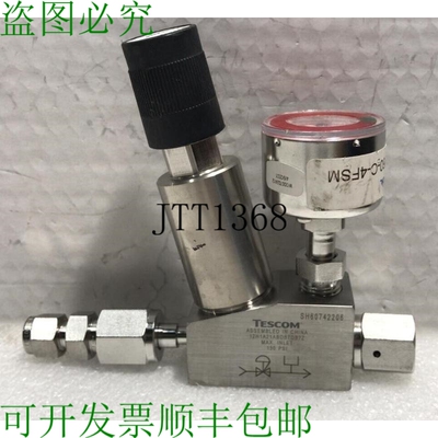 原装供应? TESCOM 12H1A21ABDB7DB7Z 带 SWALOK PGU-40-P60-C-4FS