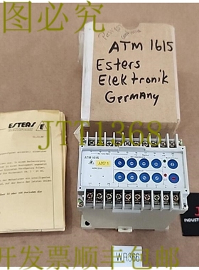 原装供应Esters Elektronik ATM-1615 Frequenzrelais 传感器 +