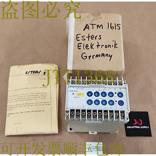 原装供应Esters Elektronik ATM-1615 Frequenzrelais 传感器 +