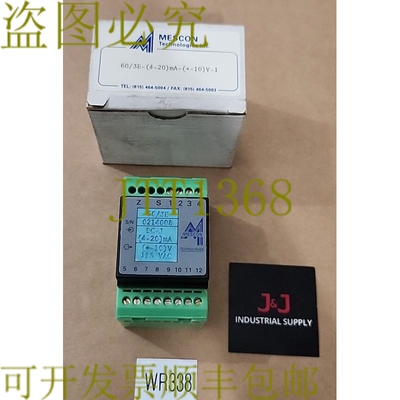 原装供应新  Mescon Technologies 60/3E 4-20mA +-10V-1 信号隔