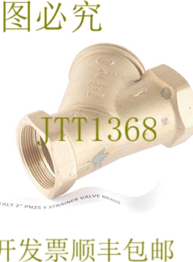 原装供应意大利 2 英寸 DN50 PN25 Y STRAINER 气门面条 1920200