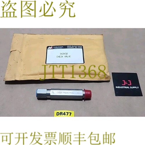 原装供应Meriam 仪器 942K50 不锈钢止回阀 ???? +