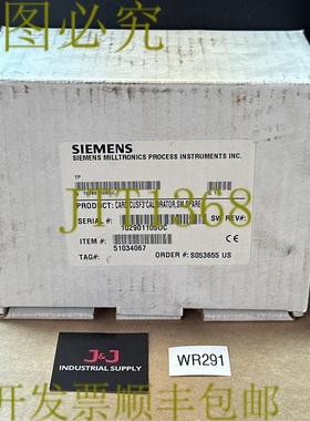 原装供应Milltronics CUSF3 调节卡适用于 Campusscale 3 调节器