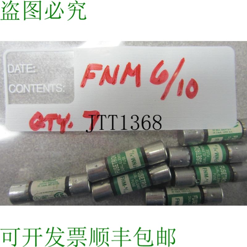 原装供应7  FUSETRON FNM-6/10 晶体管 FNM610