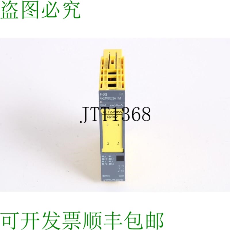 原装供应6ES7 136-6DB00-0CA0 Simatic Et 200SP 数字退出模数