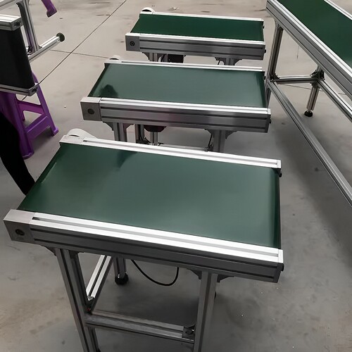 铝型材小型输送机传送带皮带机滚