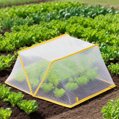 可折叠园艺保温罩育苗罩塑料透明园林育苗罩可折叠防寒保温育苗罩