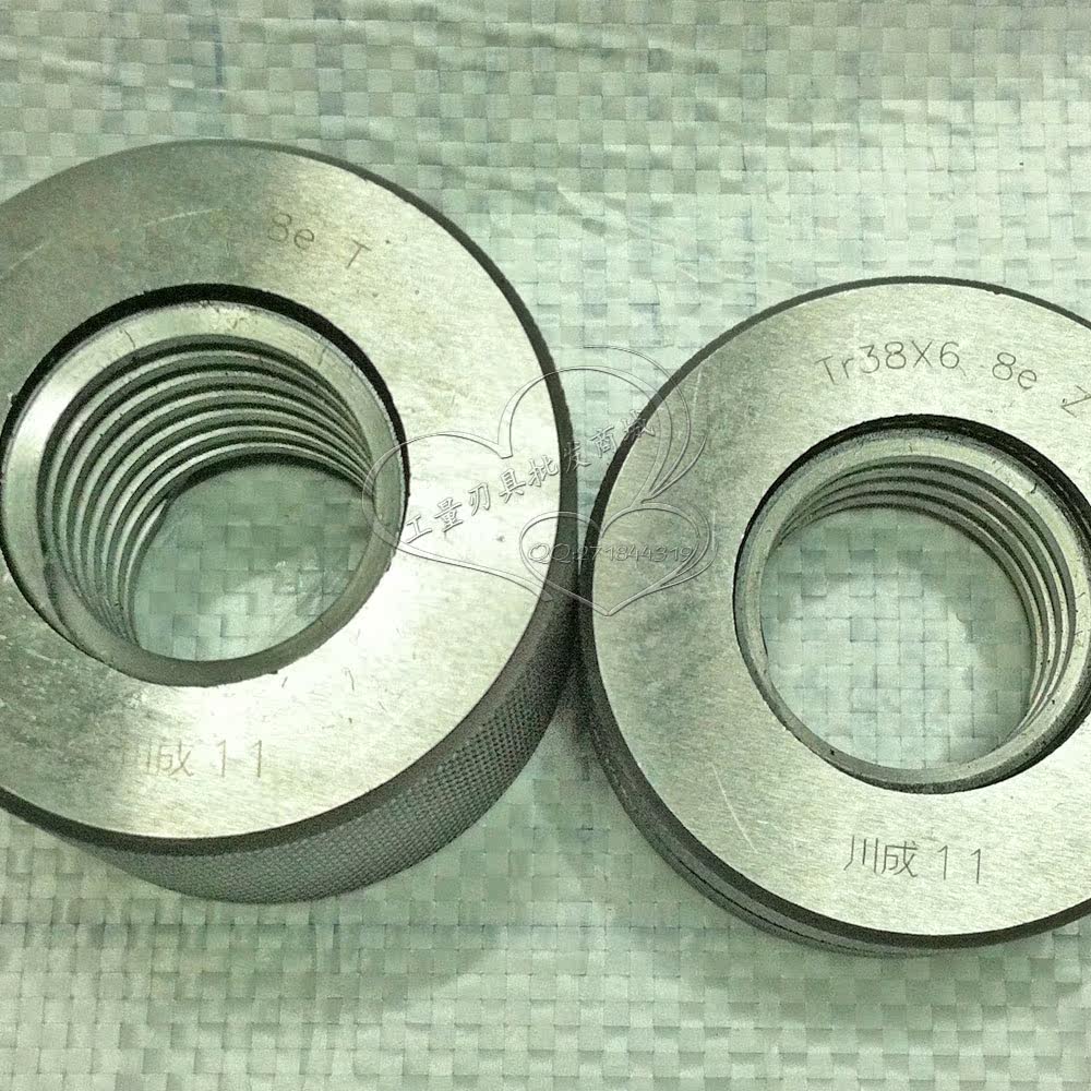 Калибр для колец с метрической трапециевидной резьбой TR28*5 TR24*4 Калибр для колец с трапециевидными левыми зубьями TR38*6 для обнаружения колец с левым зубом