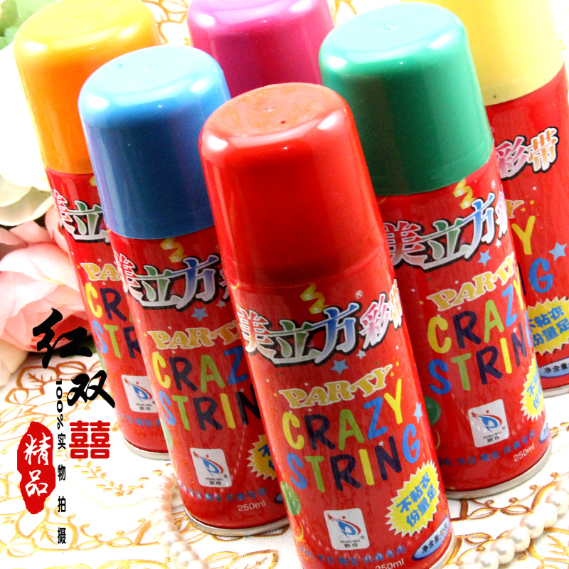 婚禮結婚慶用品節日慶典生日必備彩帶彩噴彩條聖誕噴雪在類目 節慶用品/禮品, 噴彩/噴雪中 - 來自Buy2taobao.com提供專業的淘寶代購服務